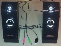 Rač. zvočniki USB, CAMAC CMK-X9, 2 x 3W, z ojačevalcem