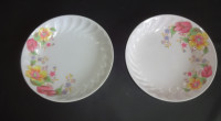 Nizka plastična skleda Melamine, premer 21 cm, 2 kos