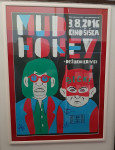 Mudhoney poster z avtogrami 3.8.2016, Kino Šiška, Ljubljana