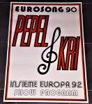 Plakat Eurosong 90, Pepel in kri