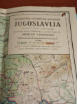 Star zemljevid Jugoslavija