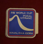 Vintage nalepka Pokal Vitranc Kranjska gora