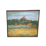 (12069) Božičnik Drago - Ptujska gora, Olje na platno, 82 cm x 72 cm