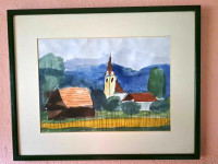Akvarel, Dušan Lipovec