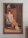 Madame Recamier- F. Gerad, 150 x 100 cm, olje na platnu, 1938