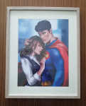 Print Superman in Lois Lane // okvirjeno