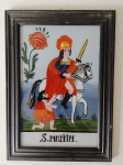 Slika na steklu Sv. Martin