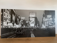 Slika Vintage New York, alu-dibond VELIKA