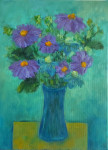 Umetniška slika "Tihožitje/Cvetje/Šopek v vazi"