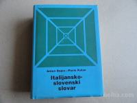ITALIJANSKO-SLOVENSKI SLOVAR 1993, Bajec, Kalan