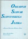 Odzadnji slovar slovenskega jezika po Slovarju slov. knjižnega jezika