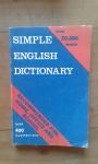 Simple english dictionary, Interprint Sofia 1990