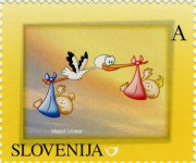 SLOVENIJA 2007 - (MI.632)  ROJSTVO - osebna znamka