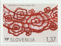 SLOVENIJA 2021 - (MI.1465)  SODOBNO KLEKLANJE