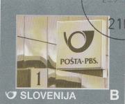 SLOVENIJA - (MI.757)  OSEBNA ZNAMKA  "B"