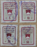 Sodni koleki Slovenija, 5 do 1000 tolarjev (31317)