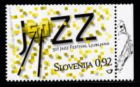 Znamke Slovenija 2009 - jazz festival Ljubljana