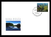 Znamke Slovenija 2013 - FDC reka Kolpa