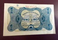 Slovenija 1 lira 1944 Denarni zavod Slovenije serija B