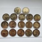 2€  EURO/ EVRO SLOVENIJA ( set 17 kovacev)  -  54€