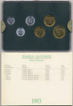 Banka Slovenije - tolarski set letnik 1993 - slovenski tolar