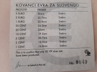 SLO VIP set evro kovancev iz 2004_Redko !!!