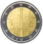 SLOVENIJA 2022 - 2 €  JOŽE PLEČNIK