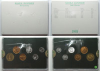 Slovenija set kovancev 1993 PROOF