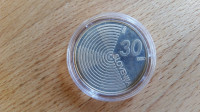 Spominski srebrnik za 30 € letnik 2009