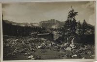 Koča pri 7.Triglavskih jezerih 1934 in odlično ohranjena