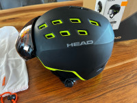 Smučarska čelada HEAD RADAR black/lime 56-59cm - UGODNO