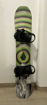 Nitro/volcom snowboard z vezmi 137cm