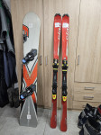 Prodamo snowboard F2 z trdimi vezmi