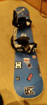 snowboard bord z vezmi 152 servisiran