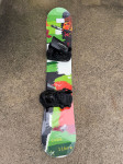 Snowboard z vezmi 145cm - NOVO