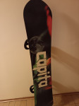 Snowboard z vezmi Capita