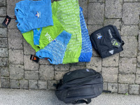 Nahrbtnik PEAK NOV, torbica PEAK, majice in hlače Olimpiada 2012