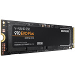 SAMSUNG 970 EVO Plus 500GB M.2 PCIe 3.0 NVMe 1.3 SSD, še v garanciji.