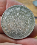 !"Avstroogrska - 5 srebrnih kron 1900