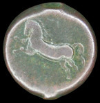 LaZooRo: Grška antika - Numidija - AE28 Micipse (148-118 p.n.š) konj