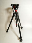 Manfrotto 500AH Video Head + 190X Alu Tripod video stojalo