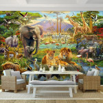 FOTOTAPETA " AFRIKA " ( 140 cm x 70 cm )