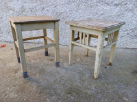 Stari leseni kmečki stol štokrle