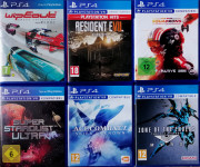 6x PSVR kompatibilne PS4 igre: WipEout, Star Wars, RE7, Super Stardust