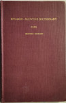 Angleško-slovenski besednjak, slovar, Frank Javh Kern, 1944