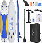 Loefme 320 cm SUP board, modro bele barve, nosilnost do 160kg, komplet