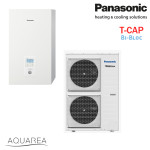 Toplotna črpalka Panasonic T-CAP - Bi-Bloc, trifazna, 12 kW - SILENT