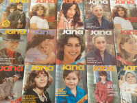 REVIJA JANA,LETNIK 1978,1979,1980,1981,1984,1987,2022,45 REVIJ