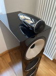 Bowers & Wilkins 702 S2 podni zvučnici par, crni visoki sjaj