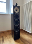 Bowers & Wilkins 702 S2 podni zvučnici par, crni visoki sjaj